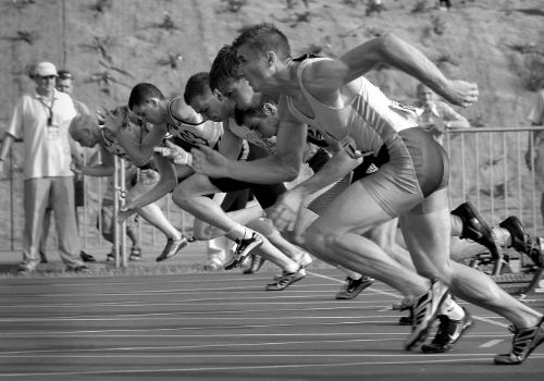 how fast can a human run