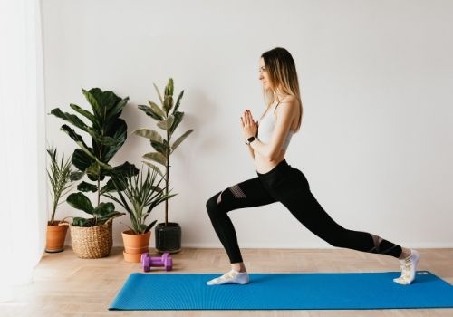 what muscles do lunges work