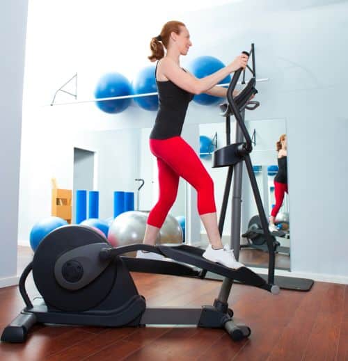lady excerising to see do ellipticals help lose belly fat