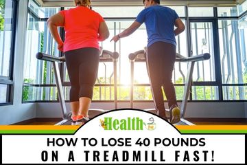 How to Easily Lose 40 Pounds On A Treadmill