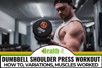 dumbbell shoulder press