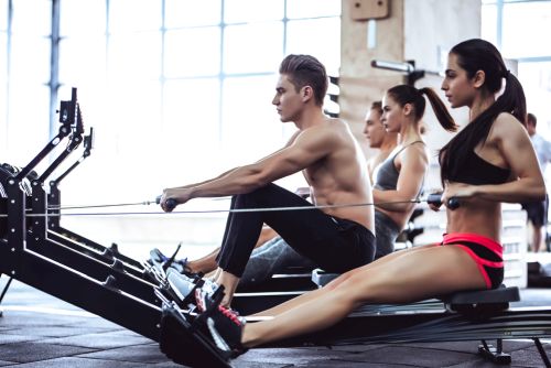 rowing machine for legs