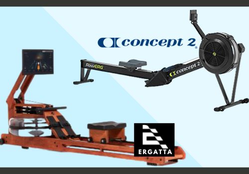 the difference between Concept2 and Ergatta Rowers
