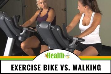 stationary bike vs walking