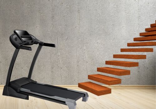 deciding if I can i put a treadmill upstairs