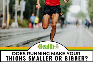 does running make your thighs smaller