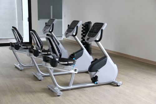 image of recumbent bikes