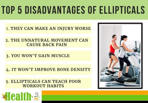 Disadvantages of Ellipticals