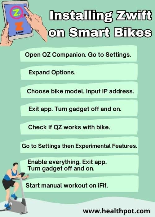 Installing Zwift on Smart Bike 2