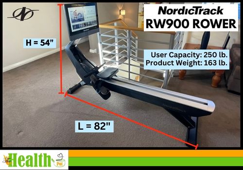 NordicTrack RW900 dimensions